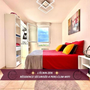 L'Écrin Zen, Privé-Parking-CLIM-WIFI-4 pers